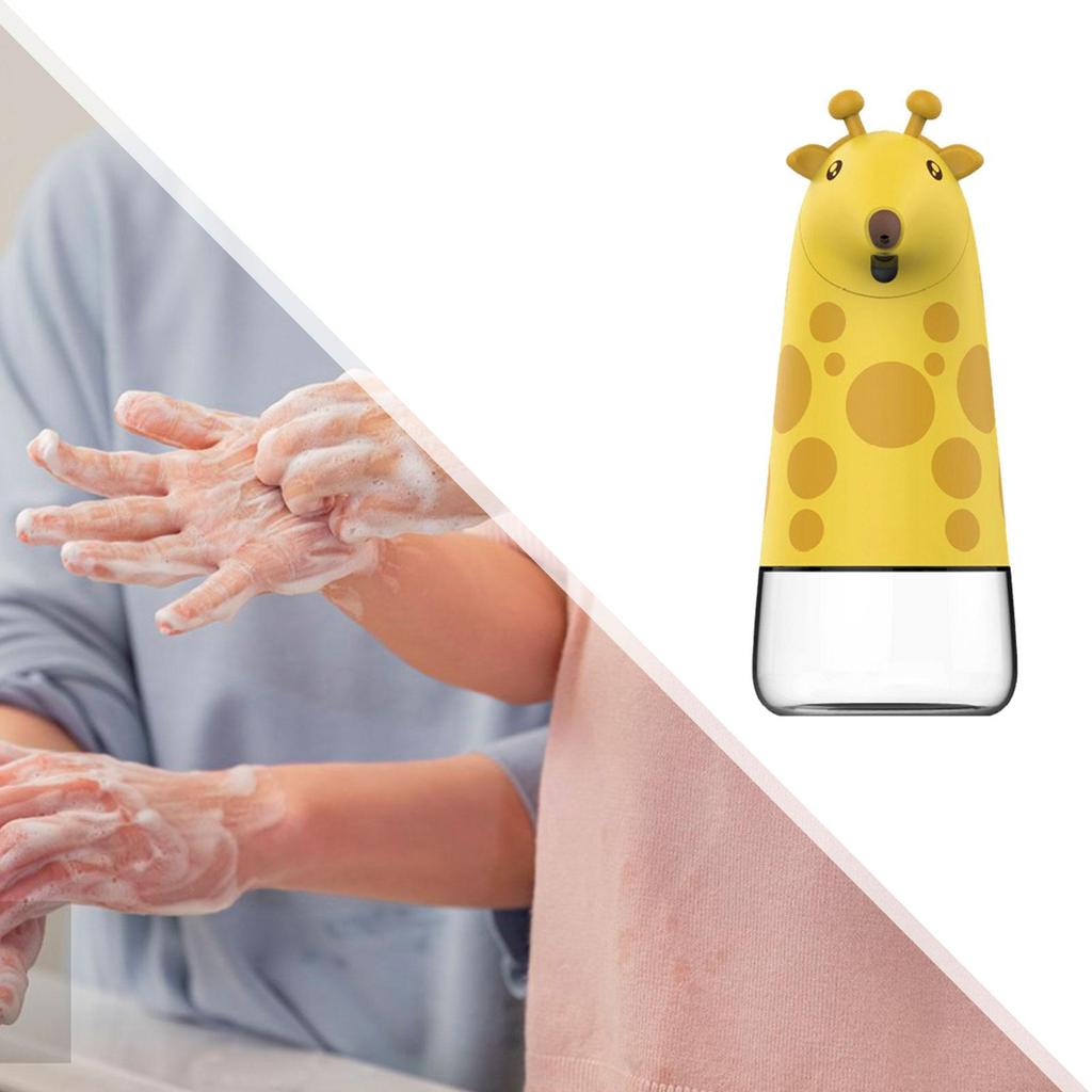 Foaming Soap Dispenser Cartoon Touchless Soap Dispenser Automatic Hand Soap Dispenser for Kids Hotel Home Bathroom Kindergarten