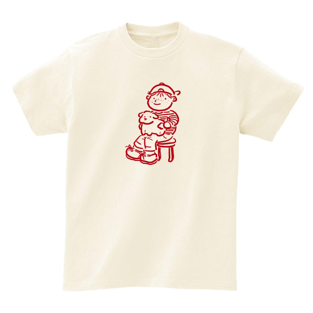 Awesome Us I Like You So Much T-Shirts_4Color Cream/Xxxl