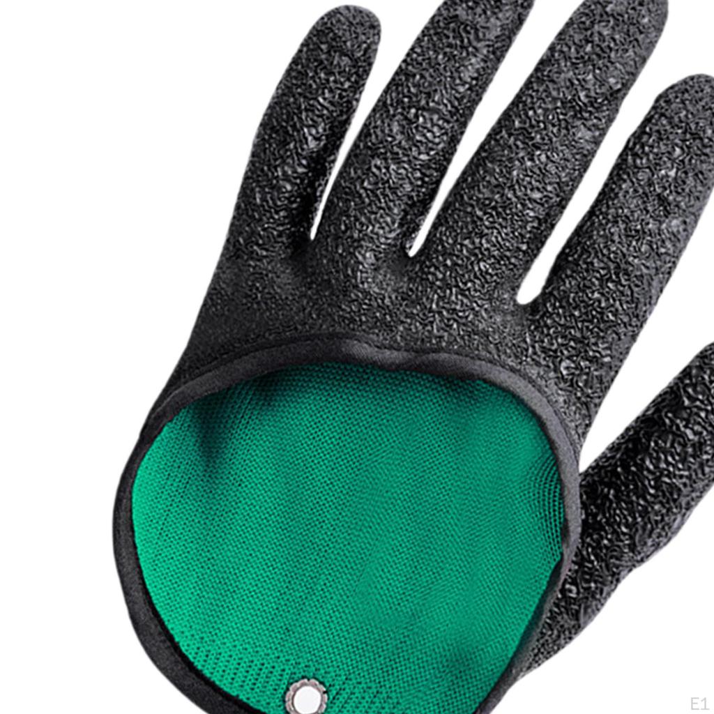 Fishing Glove Multifunctional Nonslip Accessories for Outdoor Women Catching