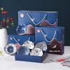 ZISIZ Japanese Style Blue & White Porcelain 6-Bowl Set