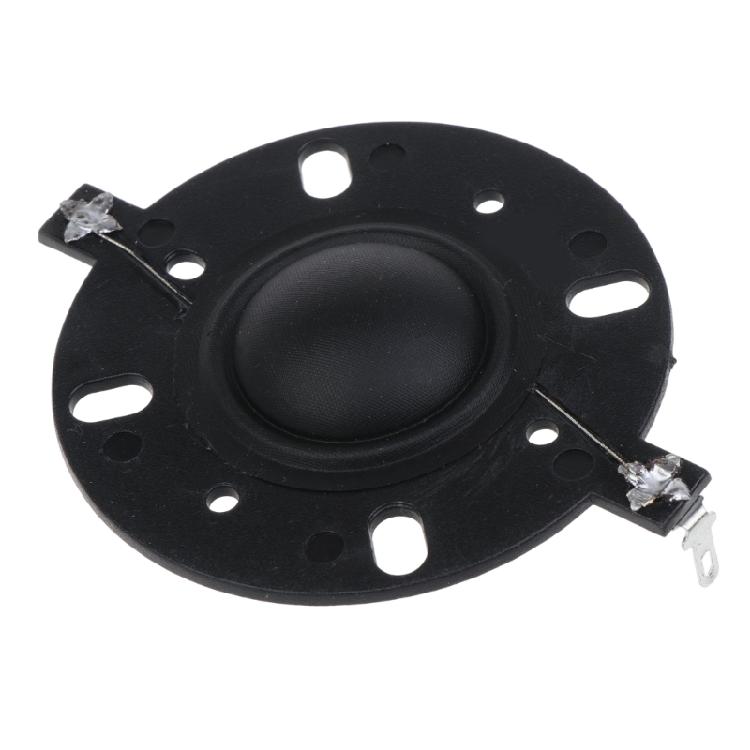 25.5mm Voice Coil Black Horn Tweeter Silk Diaphragm Film Treble Round Frame