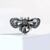Stylish Rhinestone Bee Brooches for Women Unisex Crystal Glass Insect Pins Event Funny Luxury Gifts New Year Friends Decoration