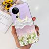 Flower Butterfly Women Fashion Back Cover For Vivo S19 Pro 5G V2362A Phone Funda Transparent Soft TPU Slim Silicone Bumper Etui