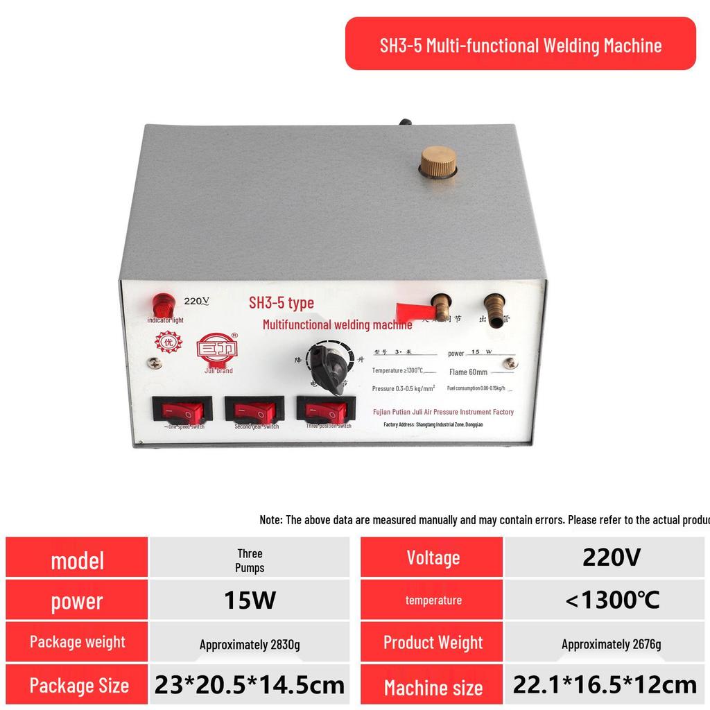 Juli JX5-8 Six-Speed Spot Welder for Goldsmiths and Silversmiths