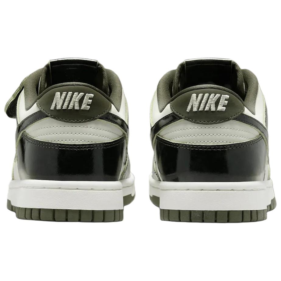 Nike Scarpe da Skateboard Dunk Antiscivolo Resistenti all'Usura Basse Unisex Bianco Nero HQ1918-001