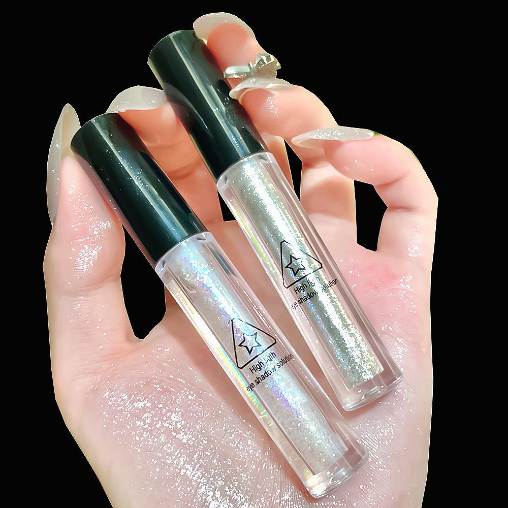 Skysti akių šešėliai One Drop lacrimal Glitter Glitter ir polarizing Monochrome highlighter Eyeshadow Solution