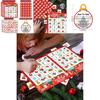 Christmas Tree And Snowman Bingo Set With Cards For Holiday Celebration