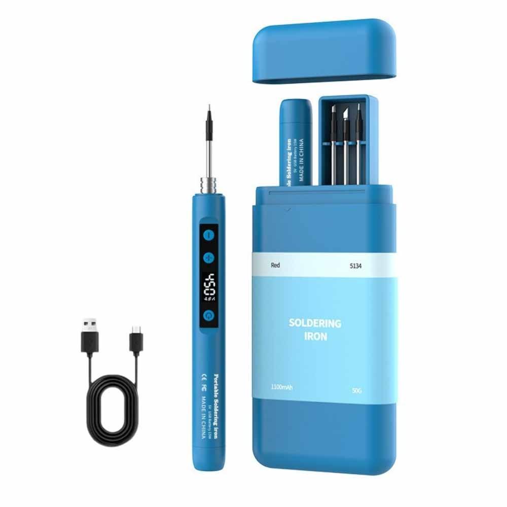 Speed Heating Electric Iron Solder Adjustable Temperature Welding Tool Kit Pen Electronics Repair