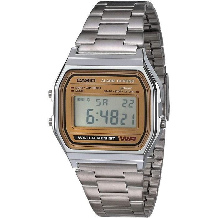 Casio Standard Цифровые Мужские Часы A158WEA-9 Золотые