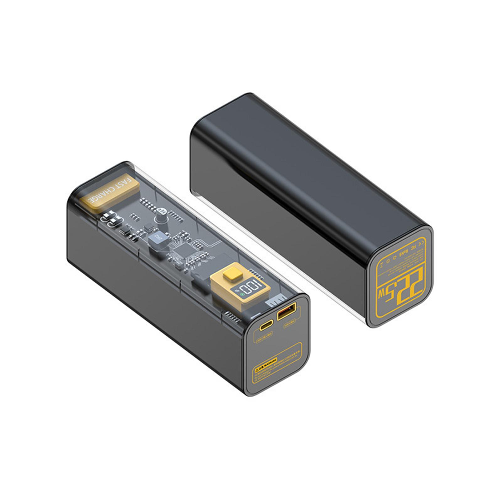 

21700 Коробка для хранения аккумуляторов Быстрая зарядка DIY Power Bank Box Чехол 21700 Держатель аккумулятора Чехол для 8 шт. 21700 Зарядное устройство чёрный