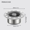 Sink Strainer Touch Pull Resistant Tool Installation for Drain Maintenance