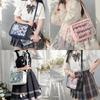 [PandaSays] Ita Bag, Oshikatsu Bag, Shoulder Bag, Show Bag, Clear Pouch, Crossbody Bag, Small 2-Way, Transparent Vinyl, Otaku, Oshikatsu, Plush Pouch