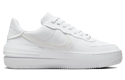 Nike Air Force 1 PLT.AF.ORM 'Triple White' pentru Femei DJ9946-100