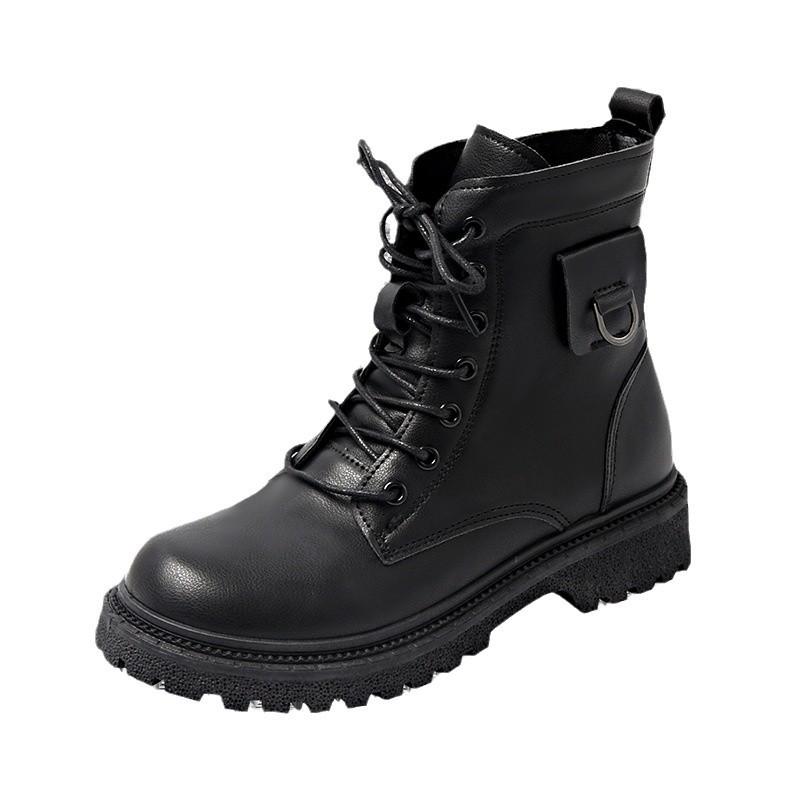 Martin Boots Women's 2025 Autumn and Winter New Single Boots Thin Thin Thick-soled Short Boots British Style Boots Fashion Short Boots