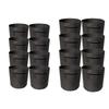 Pack of 8 Nonwoven Fabric Grow Bags with Handle Multipurpose Planter for Aquatic Vegetables Flowers Reusable Foldable