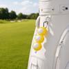 Porta Palline da Golf in Silicone con Moschettone, Contiene 3 Palline, Copertura Portapalline da Golf per Borsa da Golf, Custodia Protettiva Organizzatore Palline da Golf, Accessori da Golf
