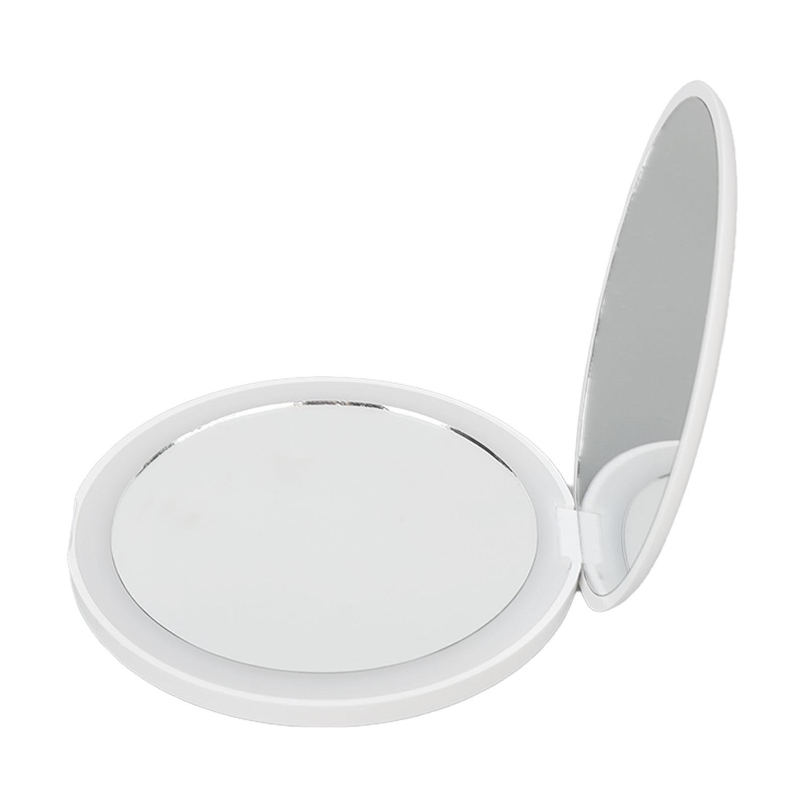 

Round LED Pocket Mirror Portable Foldable Mini LED Lighted Pocket Makeup Mirror for Travel