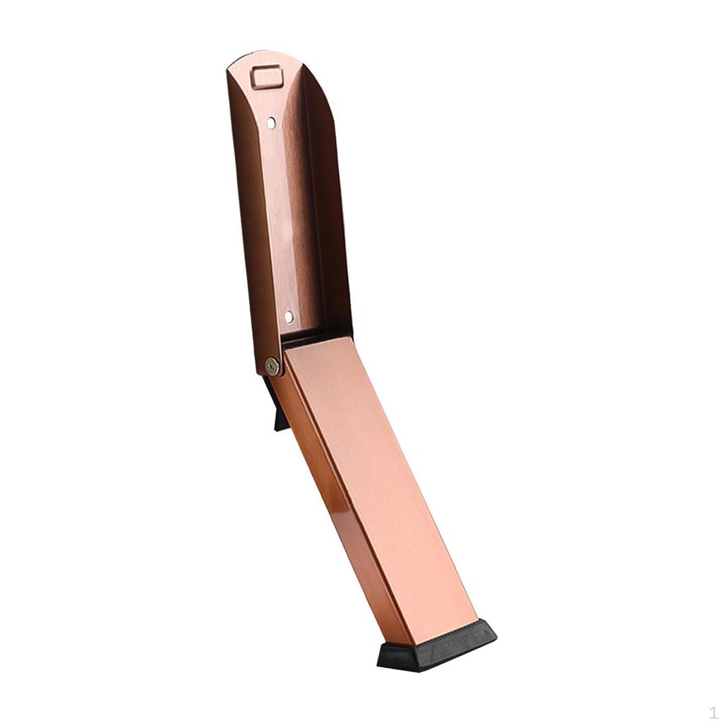 Anti-Door Stopper, Keep Open, Stainless Steel, Non-Slip Base, for Home, Indoor, Apartment, Garage