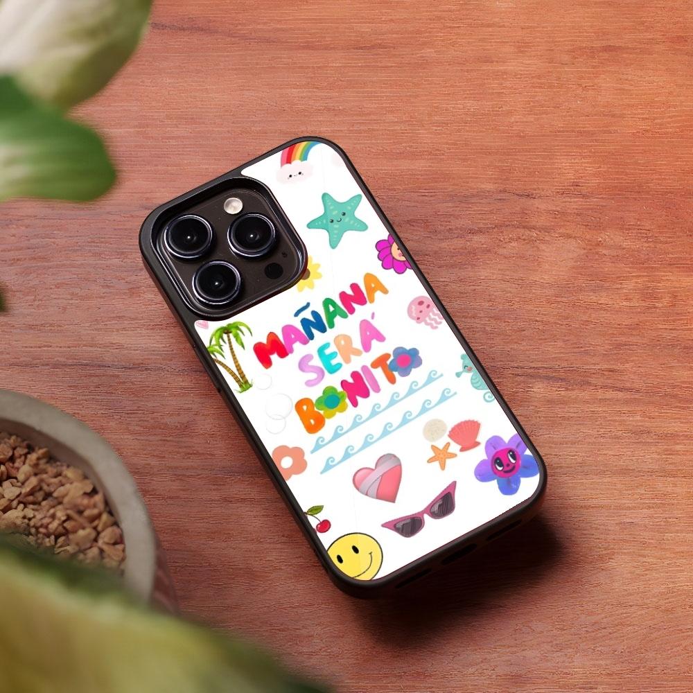 

Karol G Manana Sera Bonito Phone Case for Iphone 16 15 14 13 Pro Max 12 11 Mini 7 8 Plus Se Xr X Xs Fundas Shell PC+TPU Cover iPhone 16pro