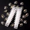 10Pcs Transparent Plant Hydroponic Pot Plastic with Suction Base Water Grass Growth Pots Aquarium Planting Basket