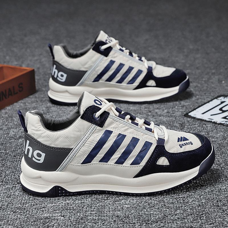 Mens Walking Shoes Comfortable Fashion Casual Lace-up Sneakers Free Shipping 2025 New Luxury Design Tennis Shoes for Men