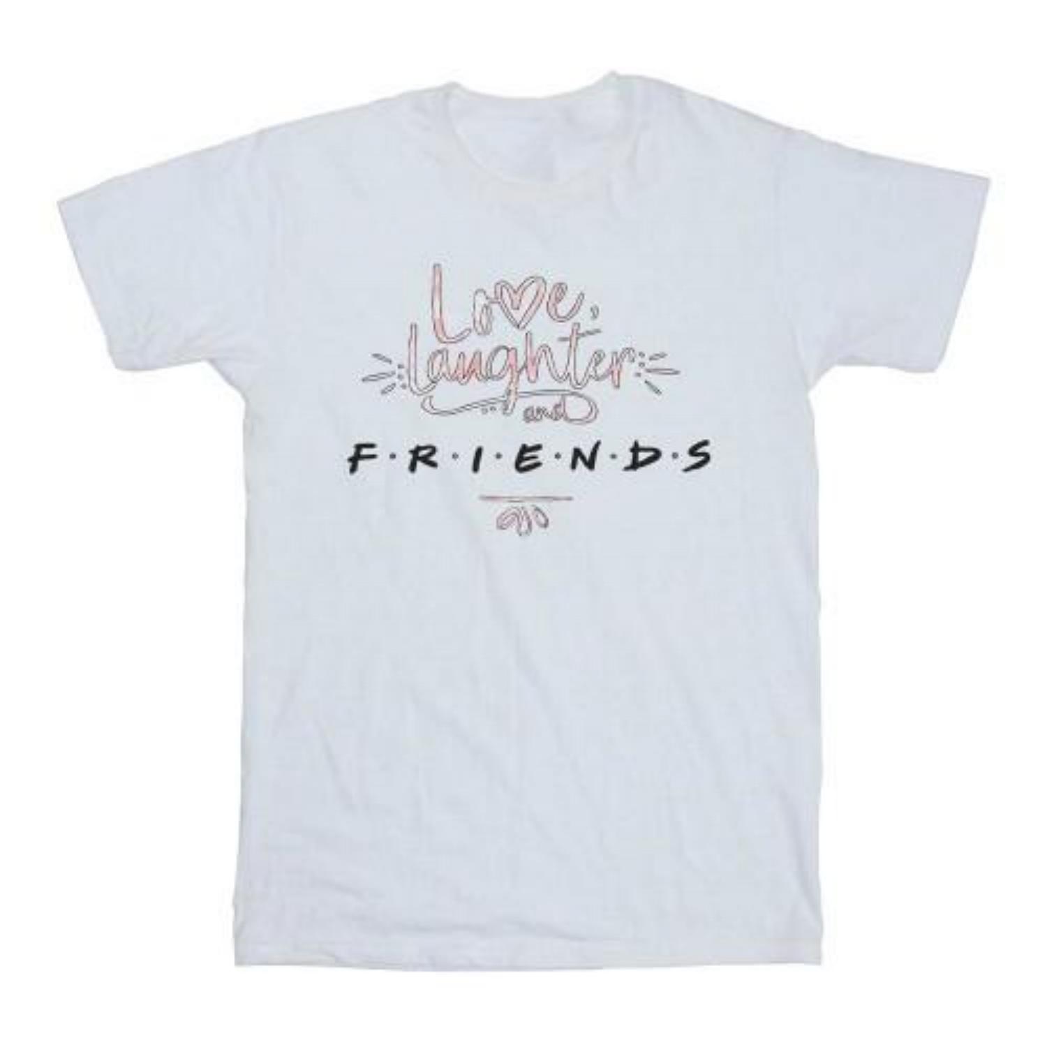 Friends Girls Love Laughter Cotton T-Shirt XXXXL