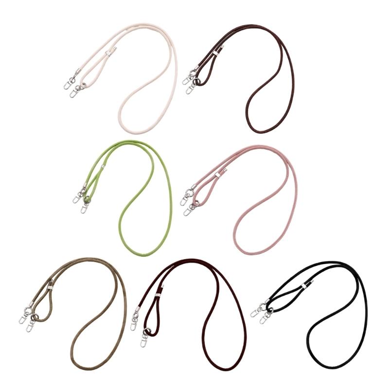 Lanyard Anti Drop Strap for Mobile Phone PU Leather Neck Strap with Anti Fall Design Universal Phone Holder Accessory