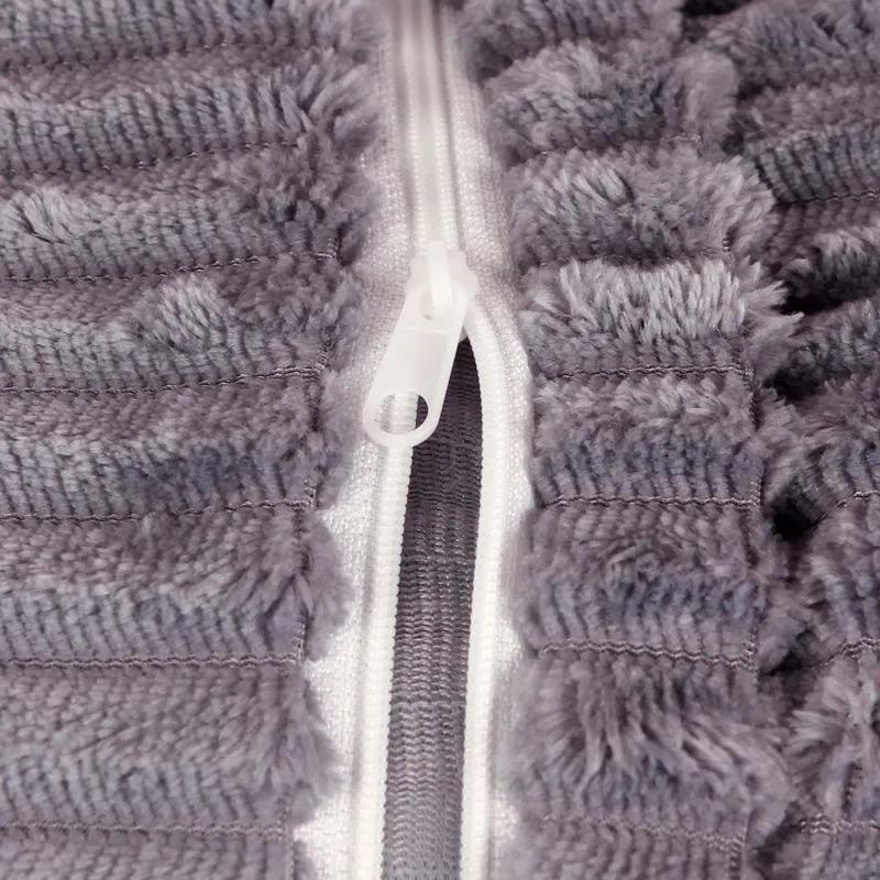 Magischer Samt-Kissenbezug, 1 Paar Packung, doppelseitiger, verdickter Doppel-Thermo-Flanell-Kissenbezug für den Winter