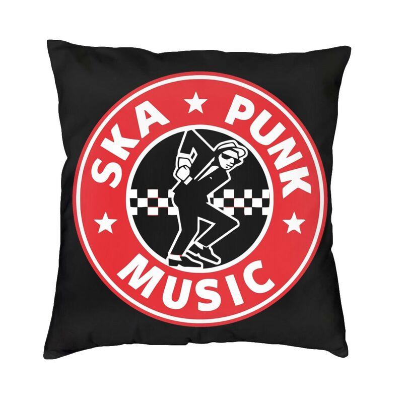 Modern Reggae Pop Music Ska Sofa Cushion Cover Velvet Throw Pillow Case Home Decor Pillowcase