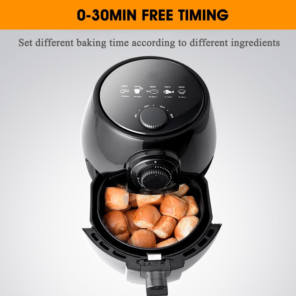 Buy 220v 1200w 4l Electric Air Fryer Oil Free Easy To Use French Fries Chicken Fry Food Cooker Kitchen At Affordable Prices Free Shipping Real Reviews With Photos Joom