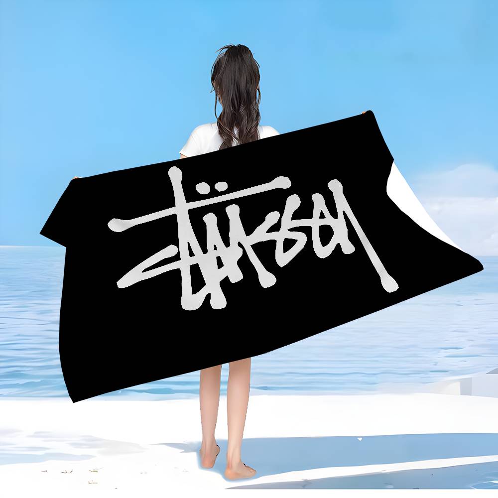 B-Billiard F-Fashion Brand N-Number 8 Microfiber Blanket Beach Towels Oversized Printing Super Absorbent Pool Towel Blanket