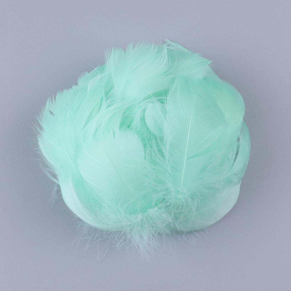 50PCS 5-12cm Natural Goose Feathers Bulk for DIY Crafts Wedding Costume Hair Accessories Party Decorations