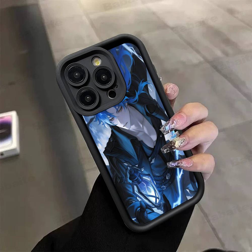 Genshin Impact Flins For IPhone 17 16 15 14 13 12 11 Pro Max Plus Phone Case Covers