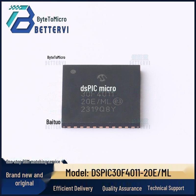 

DSPIC30F4011-20E/ML QFN-44 (8x8) Digital Signal Processor (DSP/DSC)
