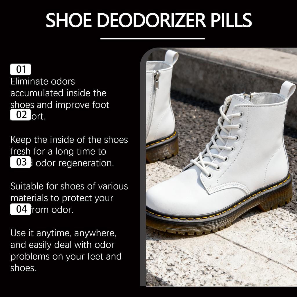 Les capsules pour chaussures sont une solution quotidienne pratique pour nettoyer les odeurs de chaussures, procurant une odeur naturelle, fraîche et propre.