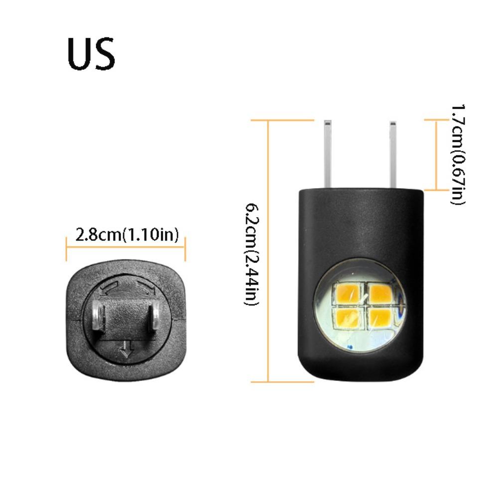 Dämmerung bis Morgengrauen Wand-Nachtlampe Stecker-Design Nachtlicht Stecker LED Raumlampe Badezimmerbeleuchtung