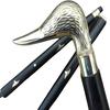 Vintage Designer Brass Handle Antique Style Victorian Cane Wooden Walking Stick
