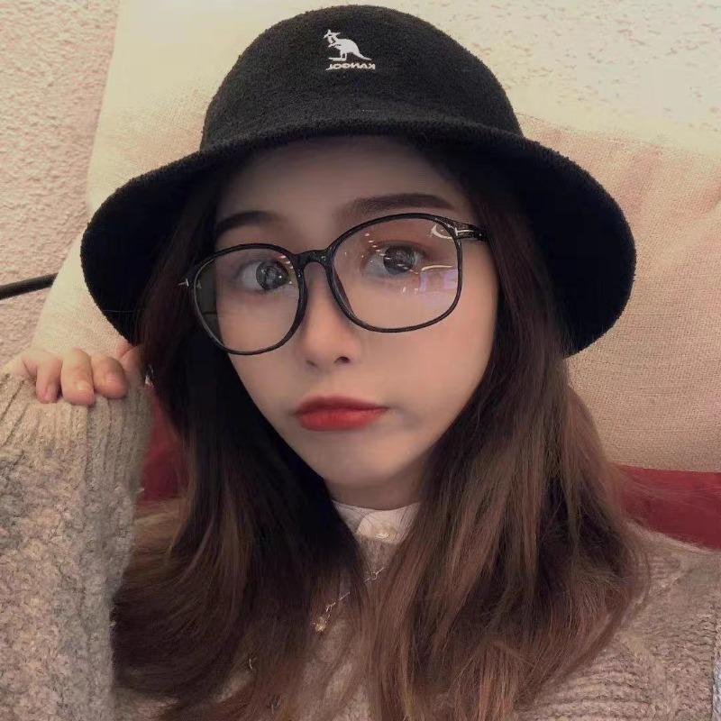 Bucket hat sun hat, men's and women's big head circumference trendy brand towel Hyunya hat, basin hat, dome