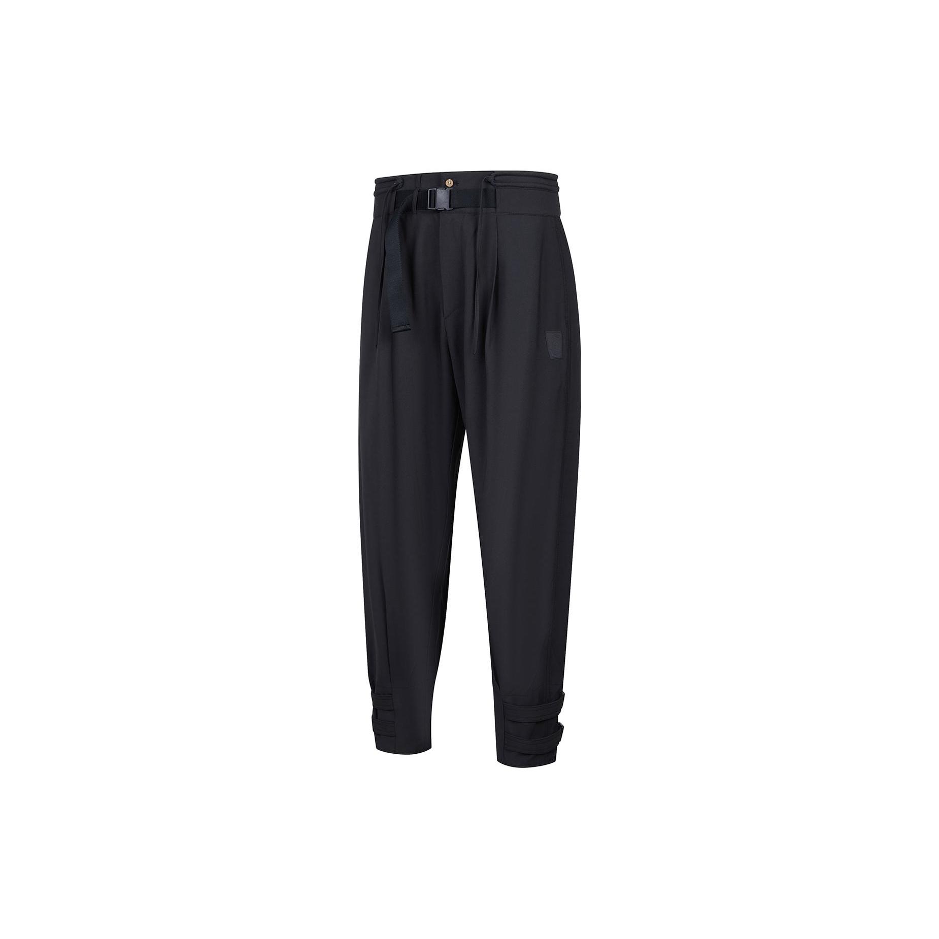 Li Ning Li Ning X Джеки Чан Повседневные брюки Мужские Черные AKXT029-1 M