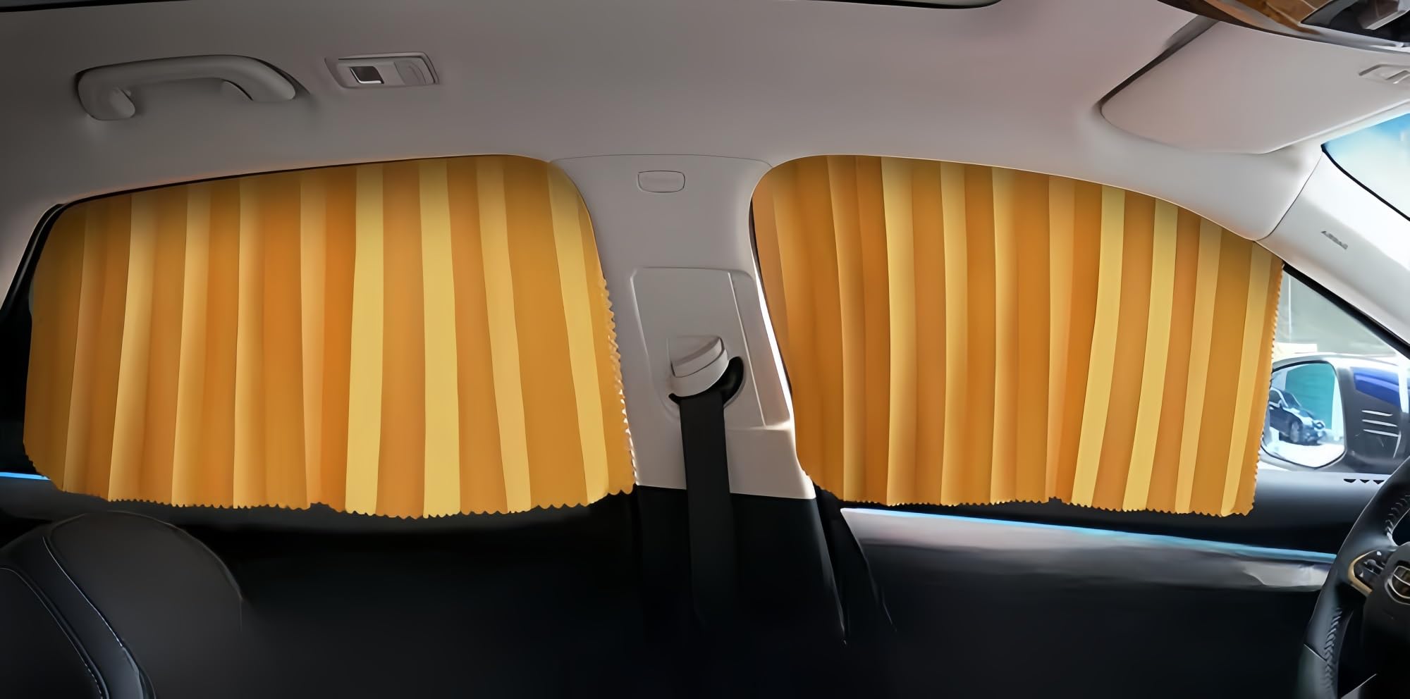 

Car Blackout Curtain, Magnetic Car Curtain, Track, Curtain, Nap Curtain, Car Shade, Magnetic Adsorption, One Size золотой