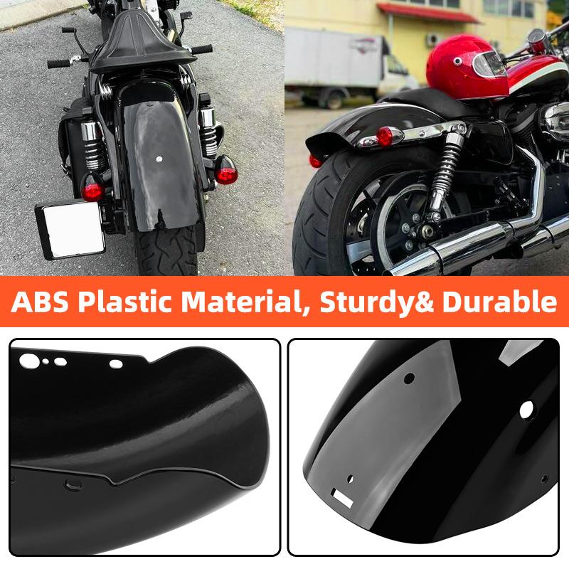 Pro Harley-Davidson Sportster XL 883 XL1200 48 72 2004-UP Motocyklové Příslušenství Zadní Blatník Lesklý Černý Kryt Blatníku
