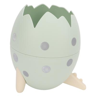 Dinosaur Egg Pencil Holder Space Saving Opening Design Detachable Structure PP Dinosaur Egg Shape Storage Box for