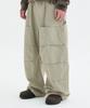 HOOVES Double Knee Carpenter Curved Pants [Beige]