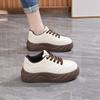 Spring new muffin thick-soled bread shoes casual soft-soled lightweight board shoes W