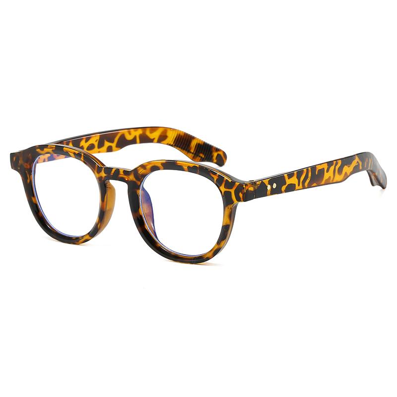 High Quality Anti Blue Light Glasses Round Eyewear for Women Men Daily Commute Blue Light Blocking Eyeglasses