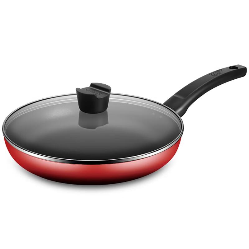 Chui Da Huang 28cm China Red Non-Stick Frying Pan