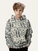 Boy's Cartoon Spider Graphic Hoodie, Casual Slightly Stretch Breathable 3D Print Hooded Sweatshirt For Outdoor
