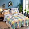 Thickened Coarse Cloth Bed Sheet - Single/Double, Dormitory Mattress Cover, Summer Mat, Old-Fashioned Style