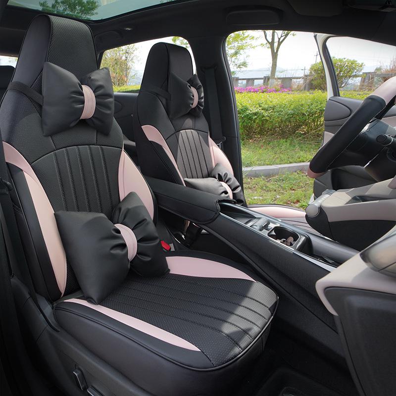 New Full Leather BYD Dolphin Car Seat Cushion - Universal Fit for All Seasons