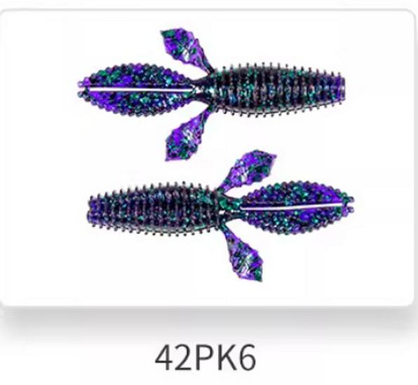 

ZMAN USA TRD BUGZ Shrimp Soft Bait Lure - Ideal for Ned & Texas Rigging for Bass